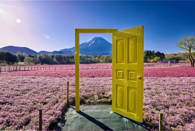 幸せの黄色い扉
