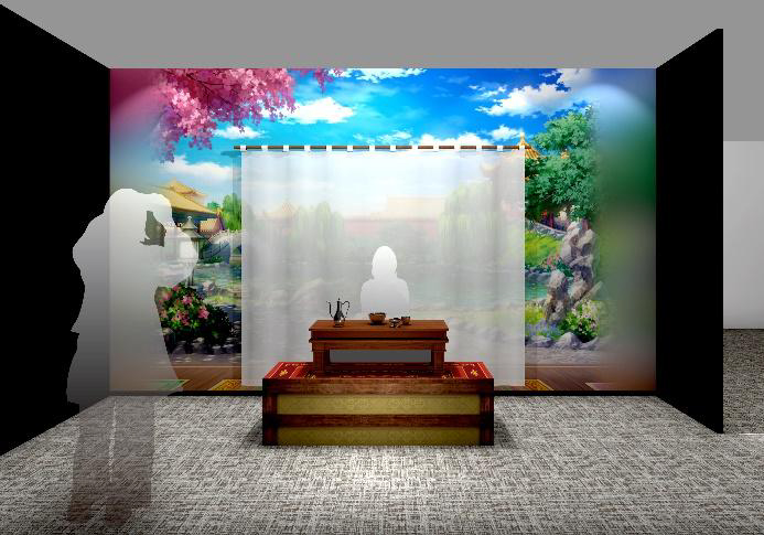 TVアニメ「薬屋のひとりごと」展　展示パース画像